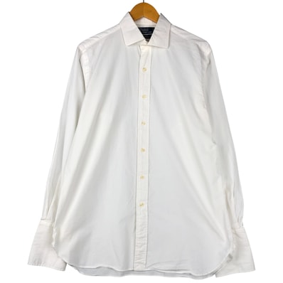 古着 ラルフローレン Ralph Lauren POLO by Ralph Lauren REGENT CLASSIC FIT 長袖 コットンシャツ カフスシャツ メンズL相当/eaa599028
