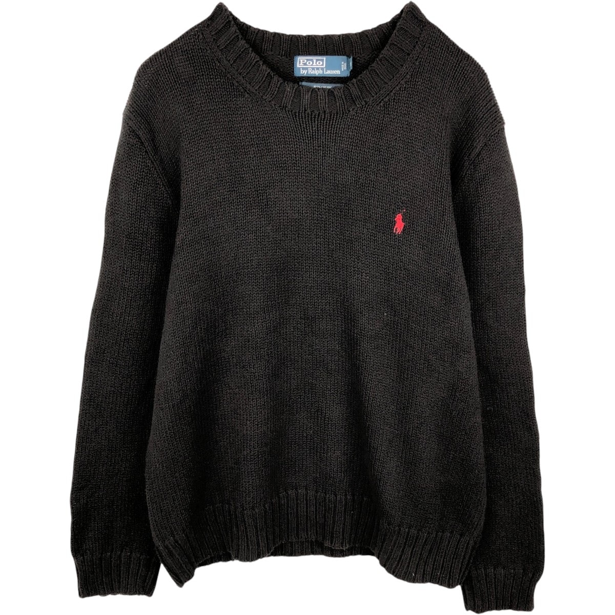 古着 ラルフローレン Ralph Lauren POLO by Ralph Lauren コットンニットセーター メンズL相当/eaa672448