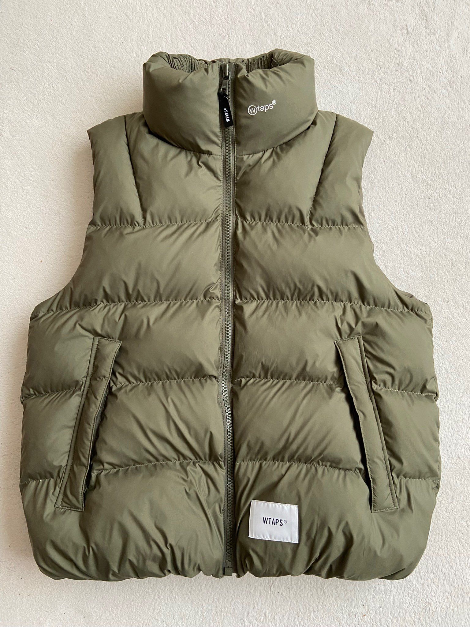 Wtaps BIVOUAC / VEST / POLY. TAFFETA. LIMONTA "Olive Drab"