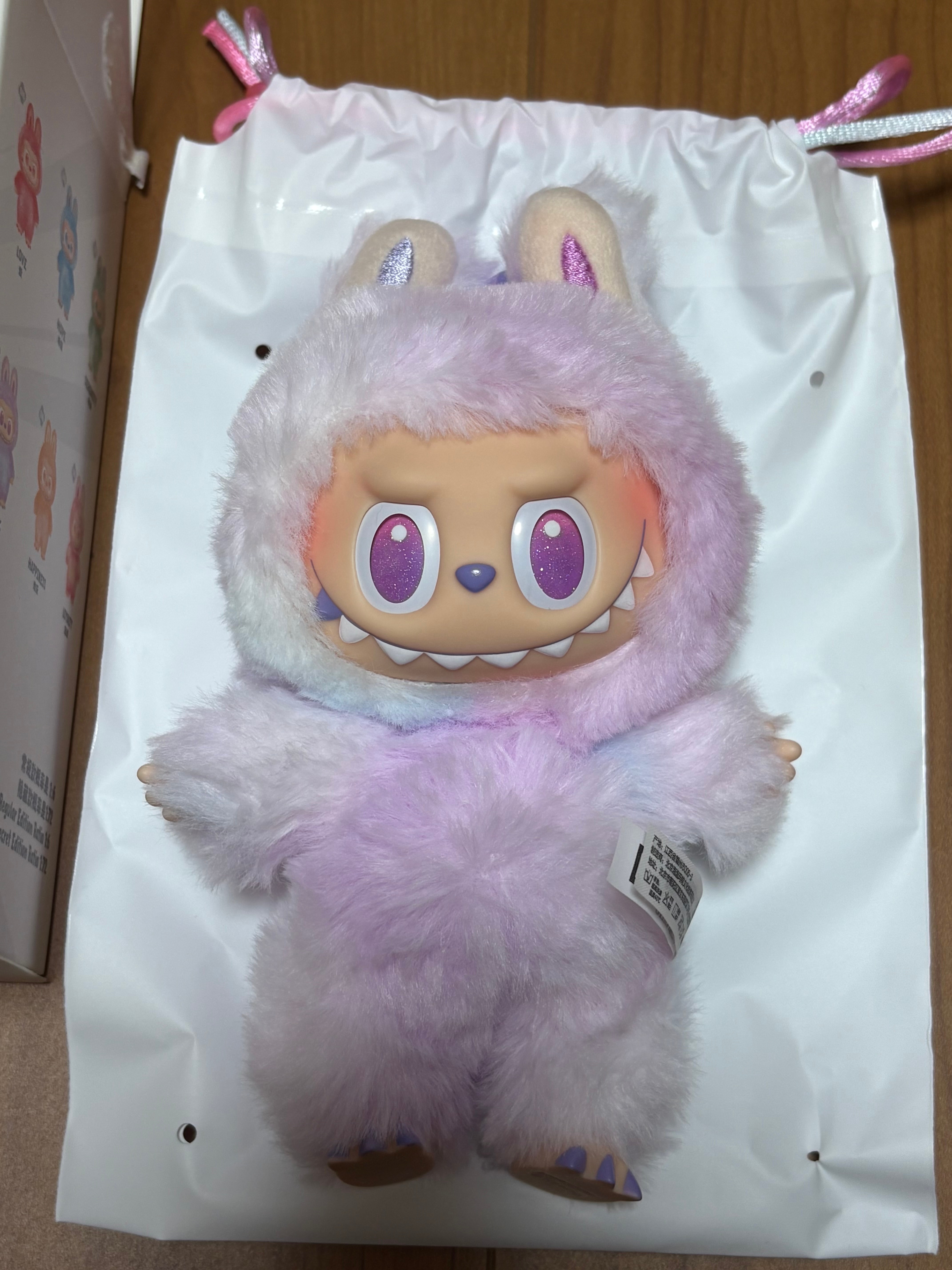 POP MART THE MONSTERS (LABUBU) Big into Energy Series Plush Pendant LUCK