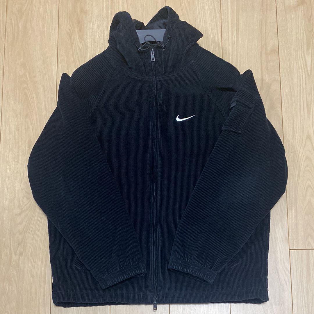 Supreme / Nike Arc Corduroy Hooded Jacket "Black"