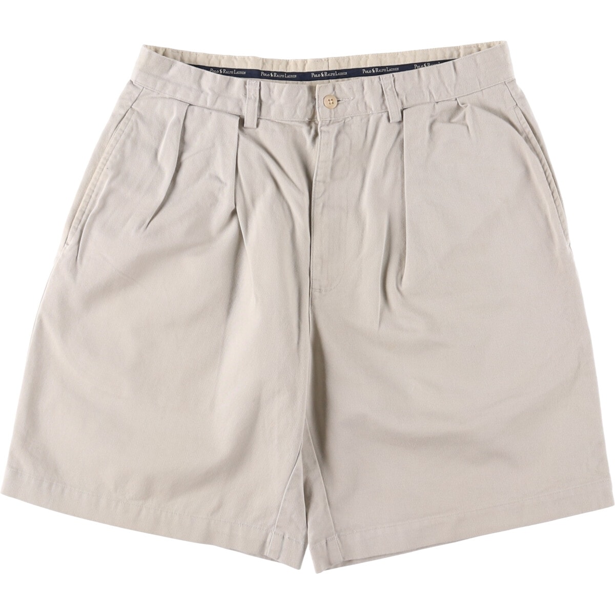 古着 ラルフローレン Ralph Lauren POLO RALPH LAUREN ツータック チノショーツ ショートパンツ メンズw32相当/eaa542335