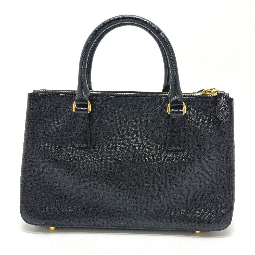 プラダ PRADA ガレリア BN1291 スモール カバン バッグ ハンドバッグ サフィアーノレザー ブラック