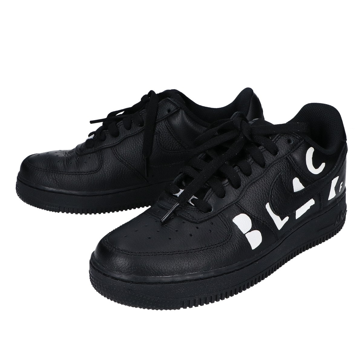 ナイキ xBLACK COMME des GARCONS【美品/25SS】IB9949-001 AIR FORCE 1 LOW Retro SP スニーカー 24.5