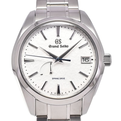 セイコー SEIKO SBGA211/9R65-0AE0 グランドセイコー ヘリテージコレクション ホワイト スプリングドライブ メンズ 美品 腕時計 D#146844