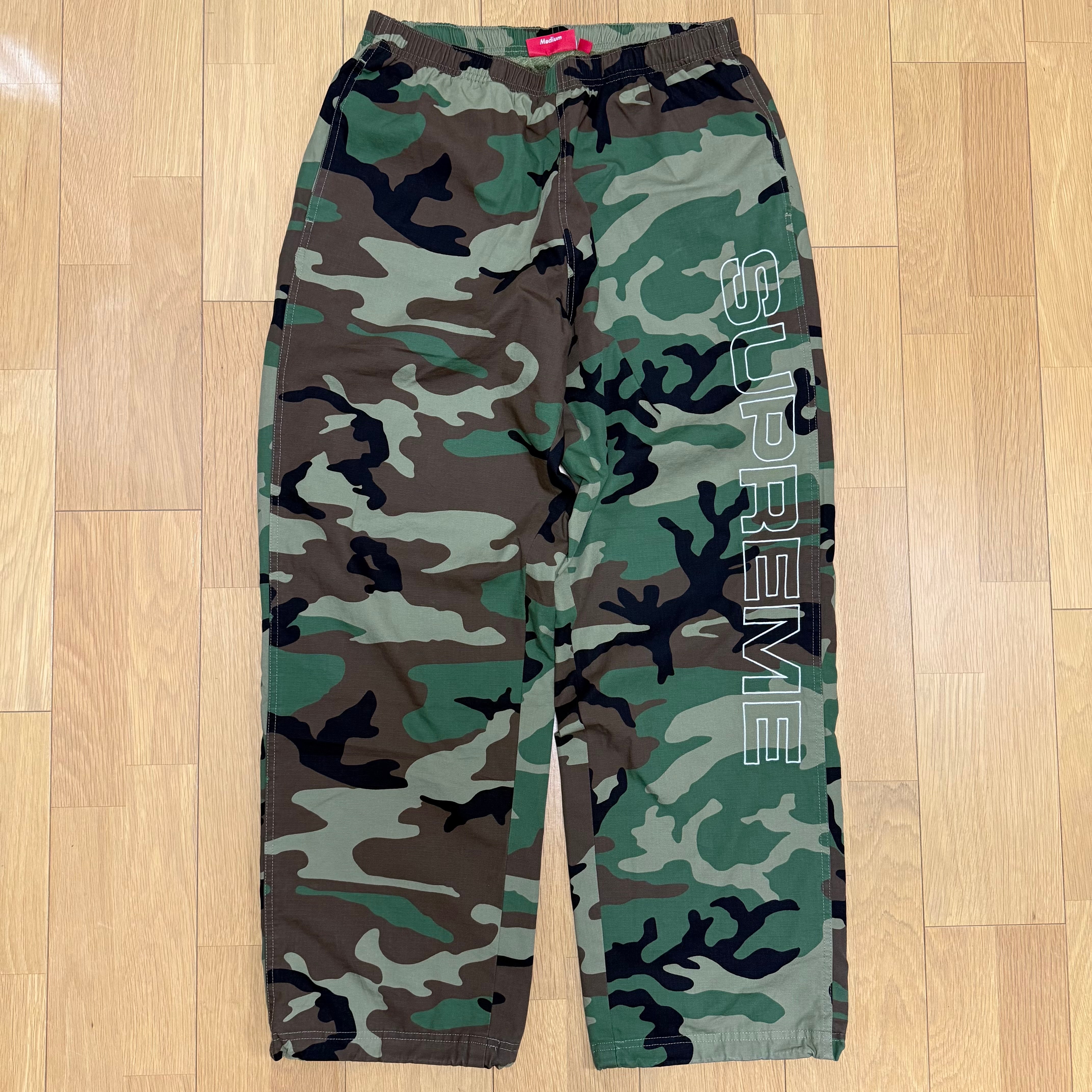 Supreme Spellout Embroidered Ripstop Track Pant 