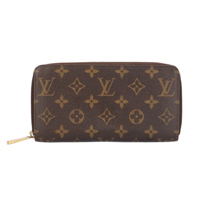 ルイヴィトン ジッピーウォレット モノグラム 長財布 モノグラムキャンバス M60017 レディース LOUIS VUITTON 中古