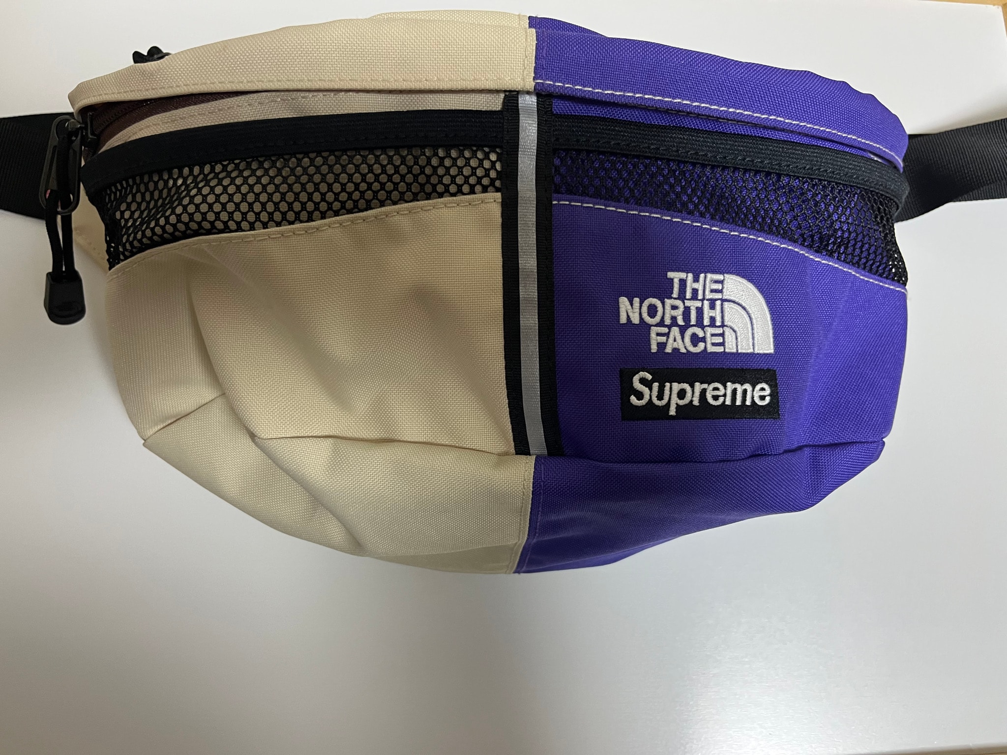 Supreme x The North Face Split Waist Bag "Tan" NM72400I / NF0A875G