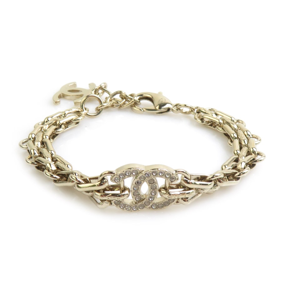 シャネル CHANEL ブレスレット メタル ゴールド レディース【中古】 h32599i