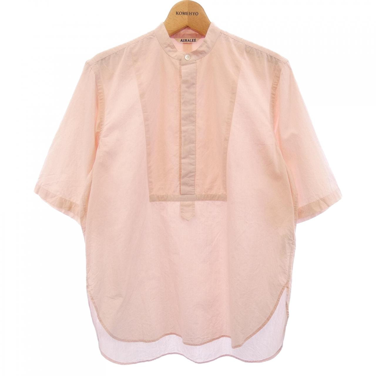 オーラリー AURALEE A23SS021S S/Sシャツ