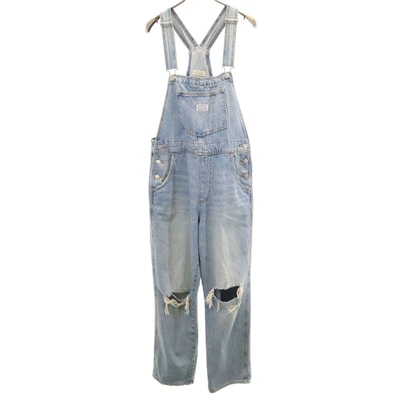 LEVI'S PREMIUM リーバイスプレミアム ビッグE デニム オーバーオール S ブルー