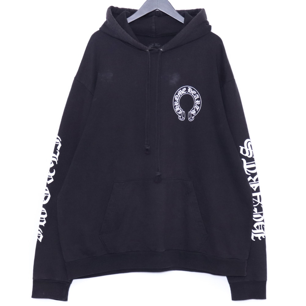 Chrome Hearts Matty Boy Chomper Horseshoe Hoodie "Black"