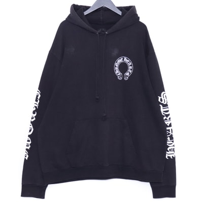 Chrome Hearts Matty Boy Chomper Horseshoe Hoodie "Black"