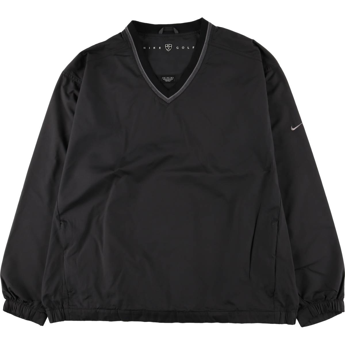 古着 ナイキ NIKE GOLF ゴルフ Vネック ウォームアッププルオーバー メンズXL相当/eaa592123