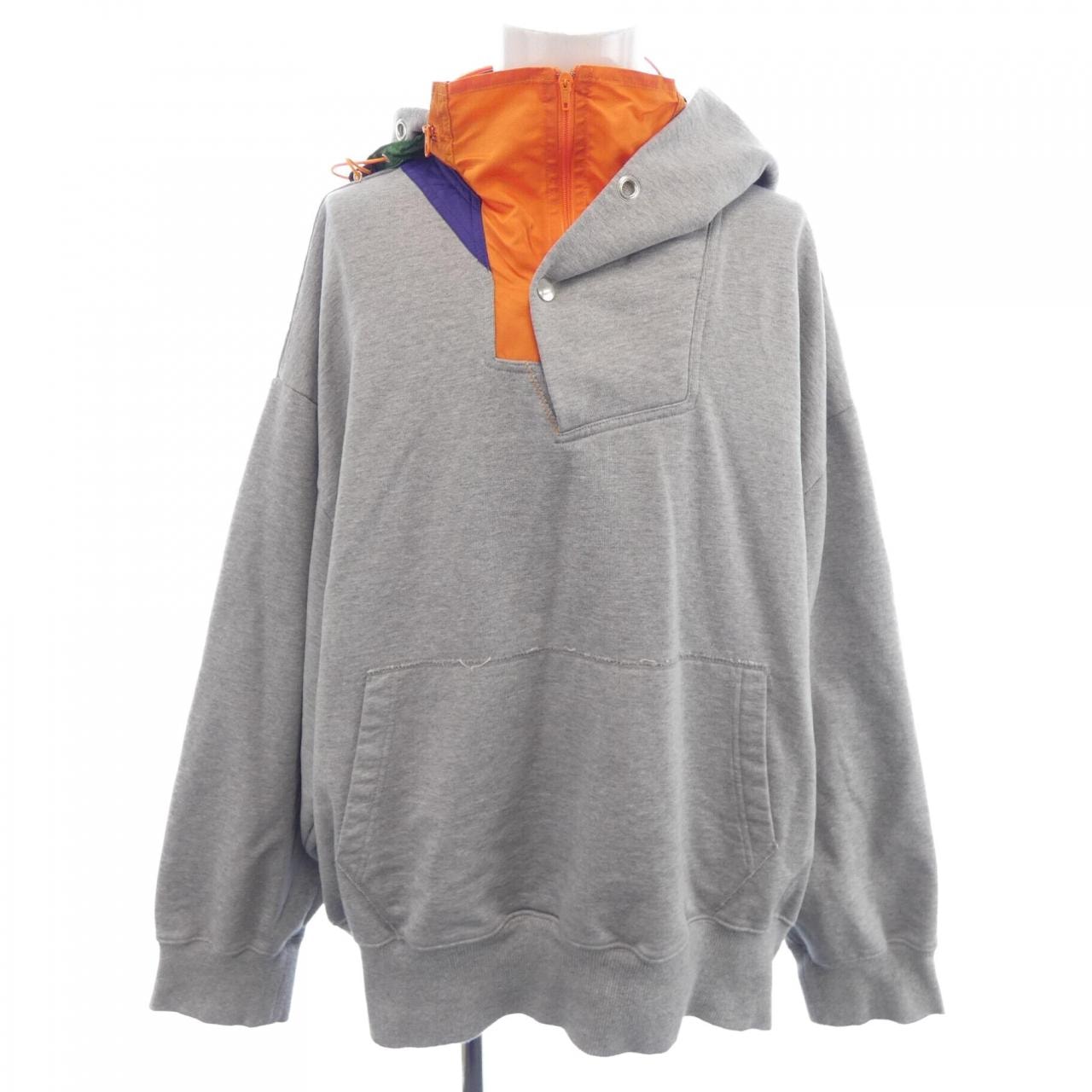 カラー Kolor 23SCM-T10205 パーカー