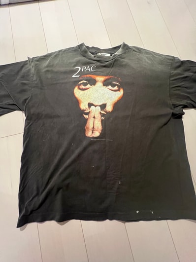 SAINT Mxxxxxx x 2PAC SS Tee "Black"