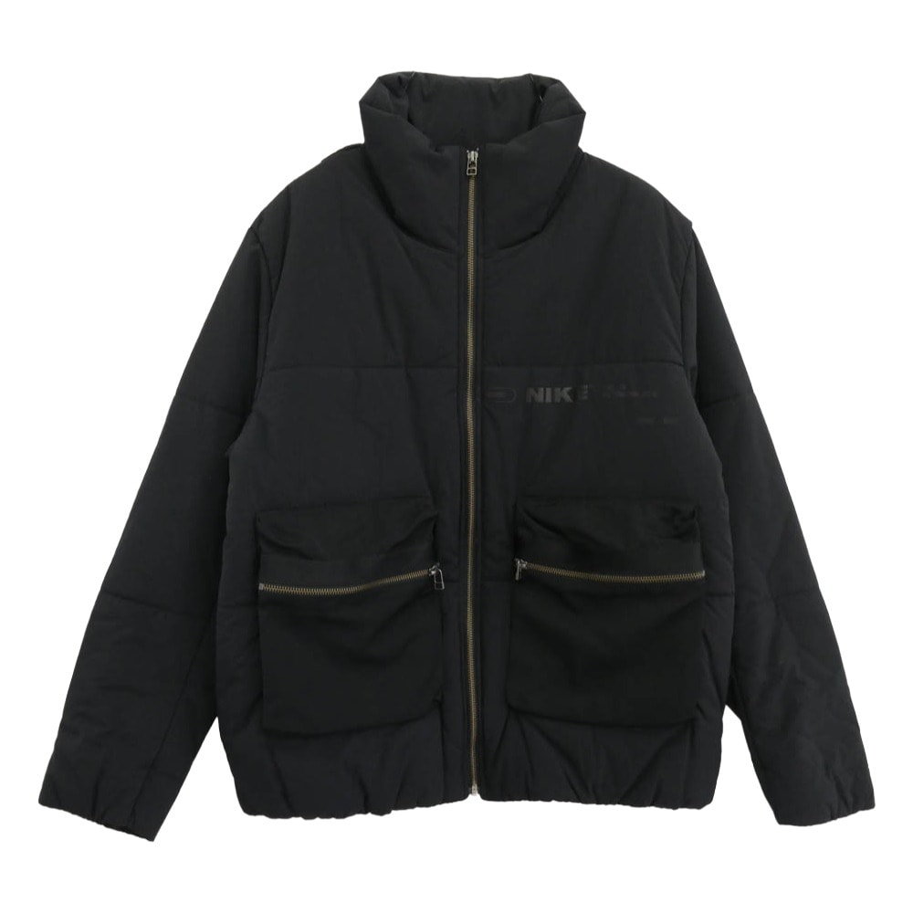 NIKE ナイキ ジャケット DD5930-010 AS M NSW TF SYNFL CITY M JKT BLACK/BLACK/REFBLK 21HO-I シティ 中綿 ジャケット ブラック系 L【中古】