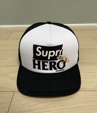 Supreme / ANTIHERO Mesh Back 5-Panel "Black"