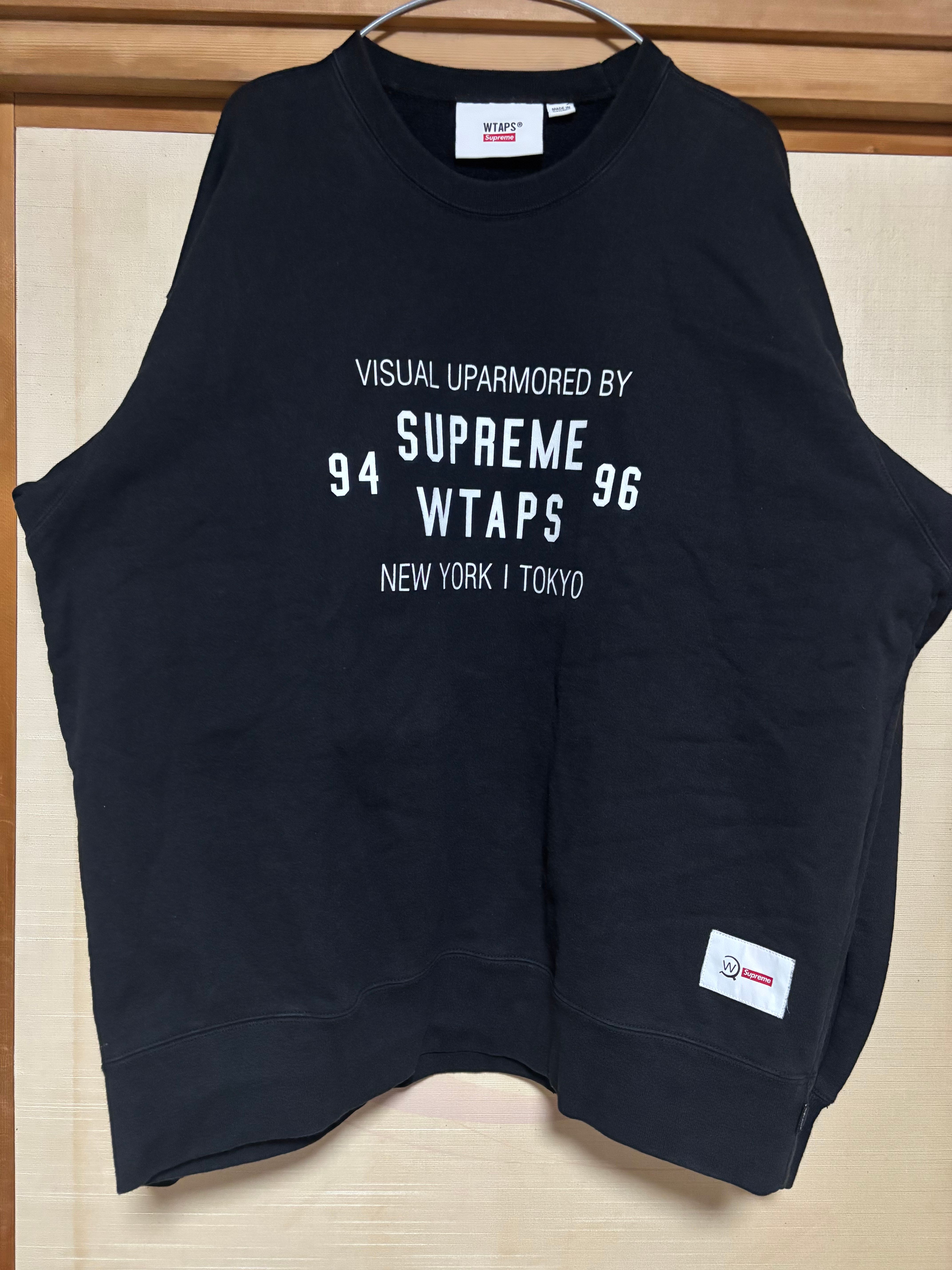 Supreme / WTAPS Crewneck "Black" 21274SPD-CSM03S