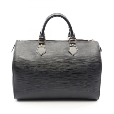 ルイ・ヴィトン LOUIS VUITTON スピーディ30 ハンドバッグ バッグ レザー エピ ノワール レディース ブラック系 M59022 【中古】