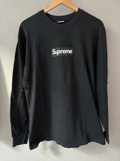 Supreme Box Logo L/S Tee "Black"