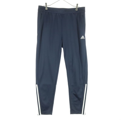 adidas アディダス トラックパンツ 2XL ネイビー