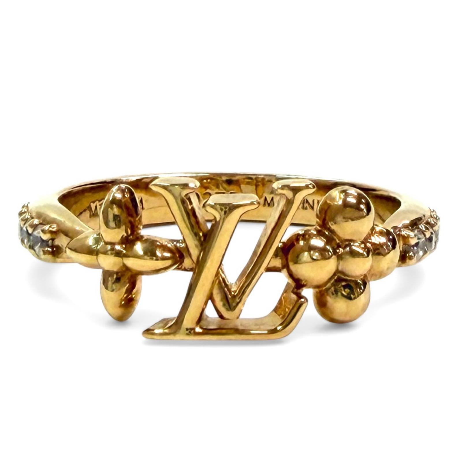 美品 ルイヴィトン 指輪 リング ゴールド M JP12号 M1461M