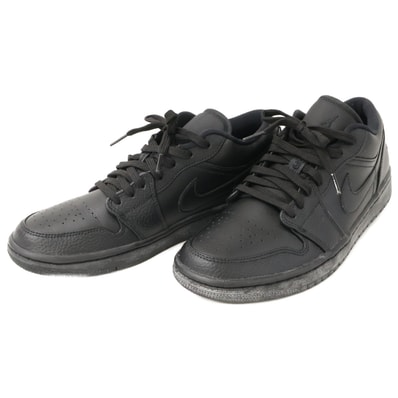 ナイキ 【美品】553558-091 AIR JORDAN 1 LOW エアジョーダン1 ロー スニーカー 26.5