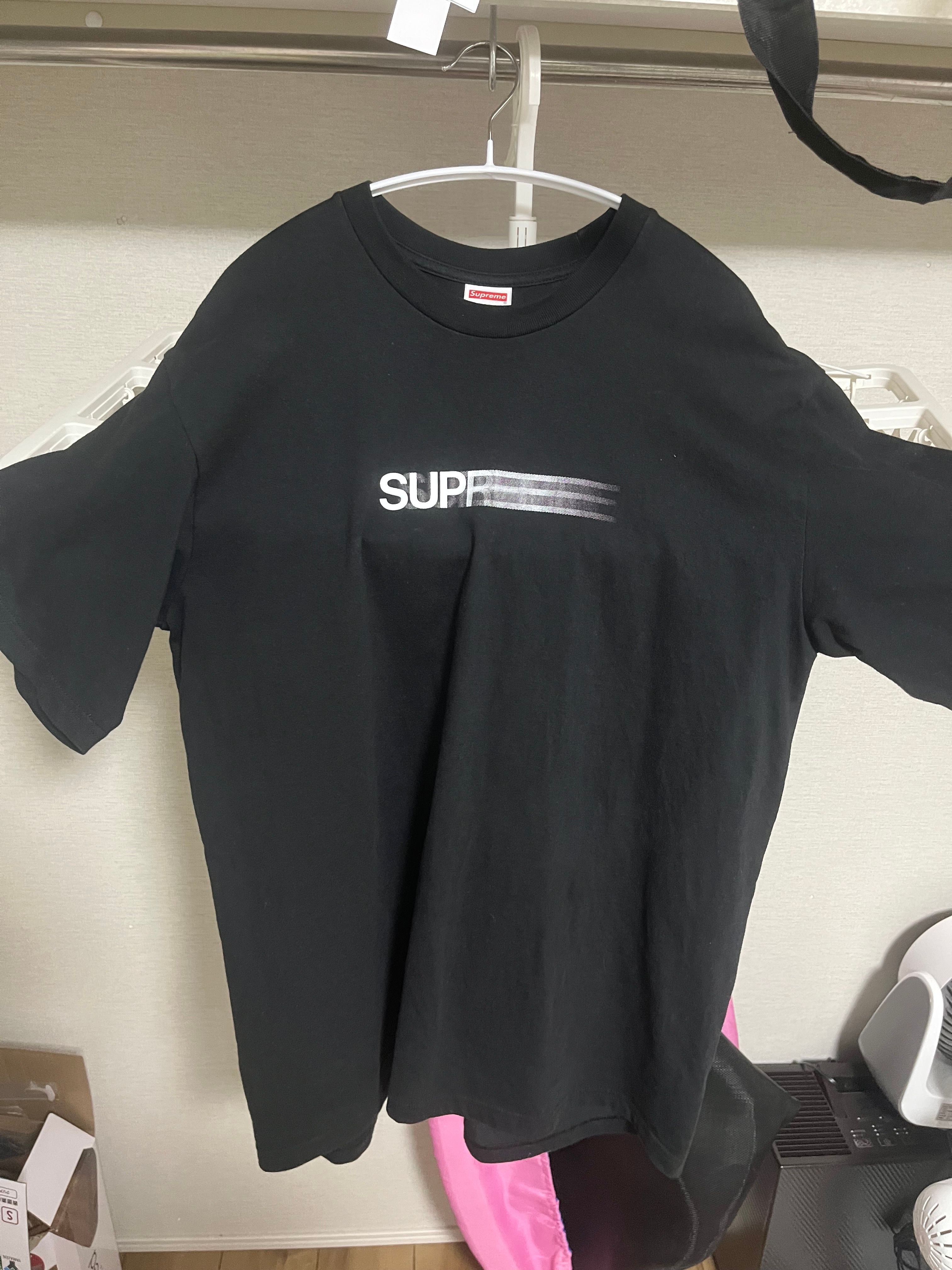 Supreme Motion Logo Tee "Black" (23SS)