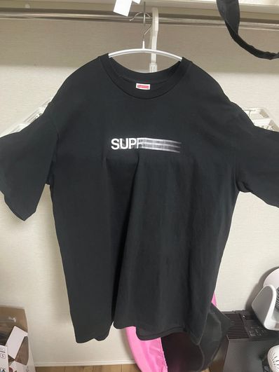 Supreme Motion Logo Tee "Black" (23SS)