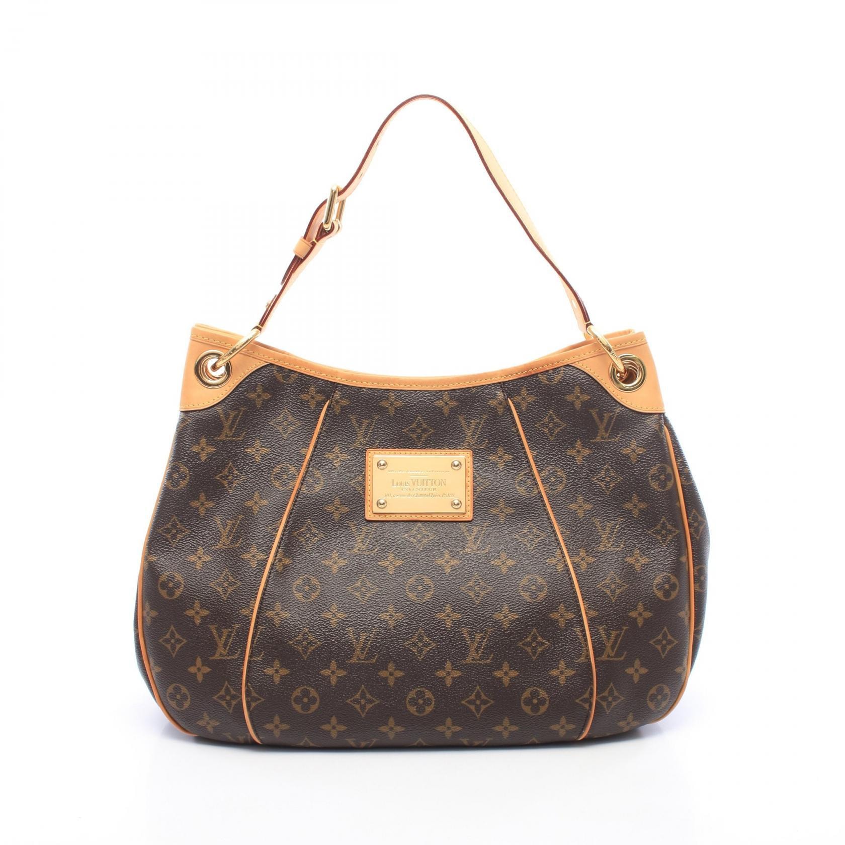 ルイ・ヴィトン LOUIS VUITTON ガリエラPM モノグラム ショルダーバッグ バッグ PVCコーティングキャンバス レザー モノグラム レディース ブラウン系 M56382 【中古】