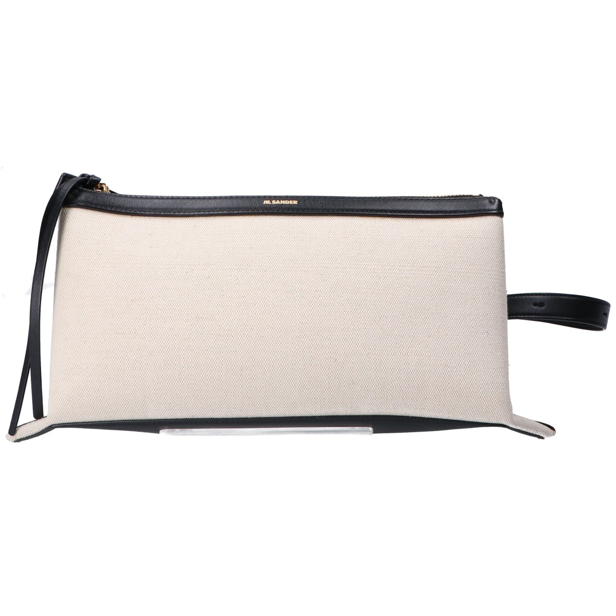 ジルサンダー ツートーン キャンバスxレザー エンパイア スモール