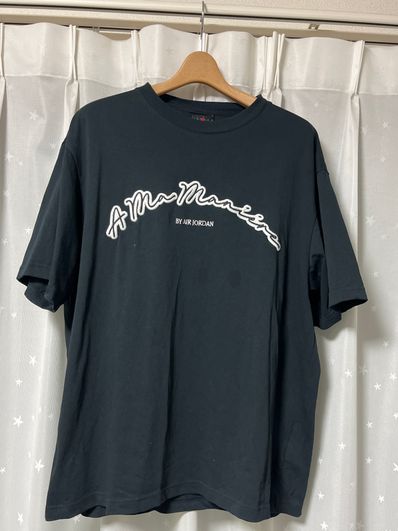 Jordan x A MA MANIÉRE Short Sleeve T-shirt "Black"