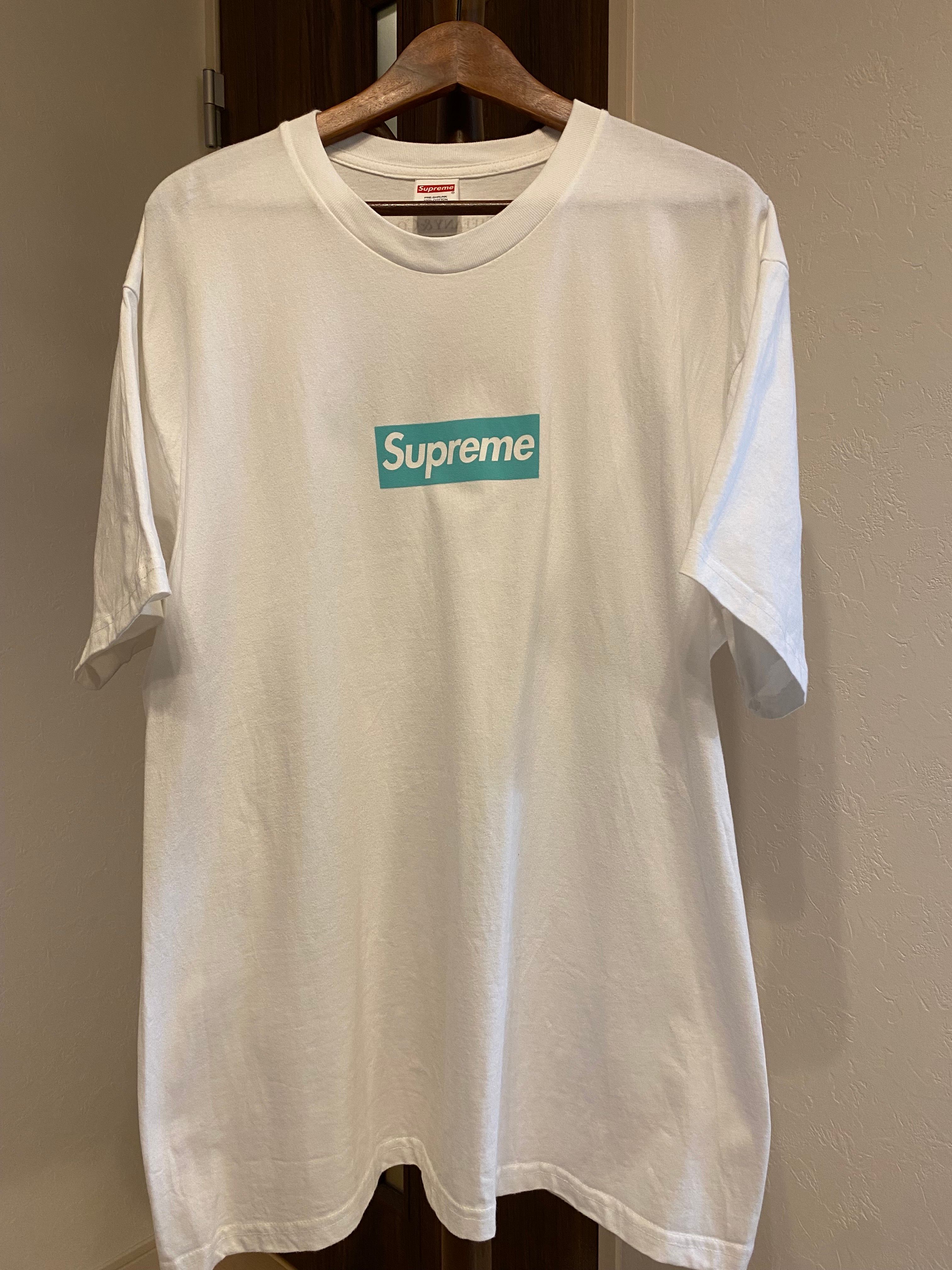 Supreme / Tiffany & Co. Box Logo Tee "White"