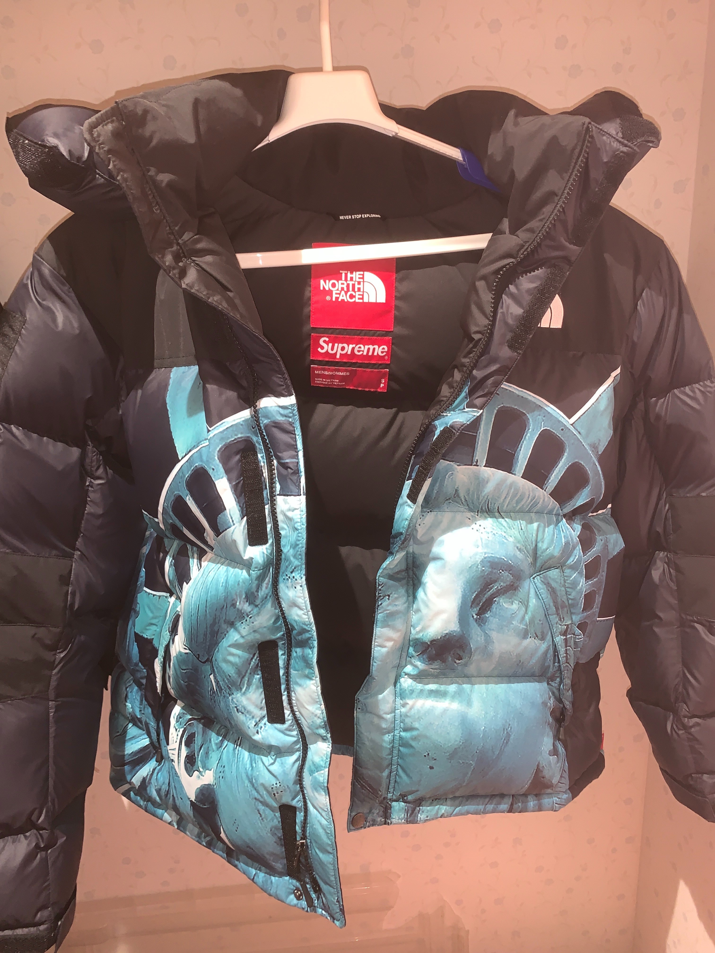 Supreme x The North Face Statue of Liberty Baltoro Jacket "Black"