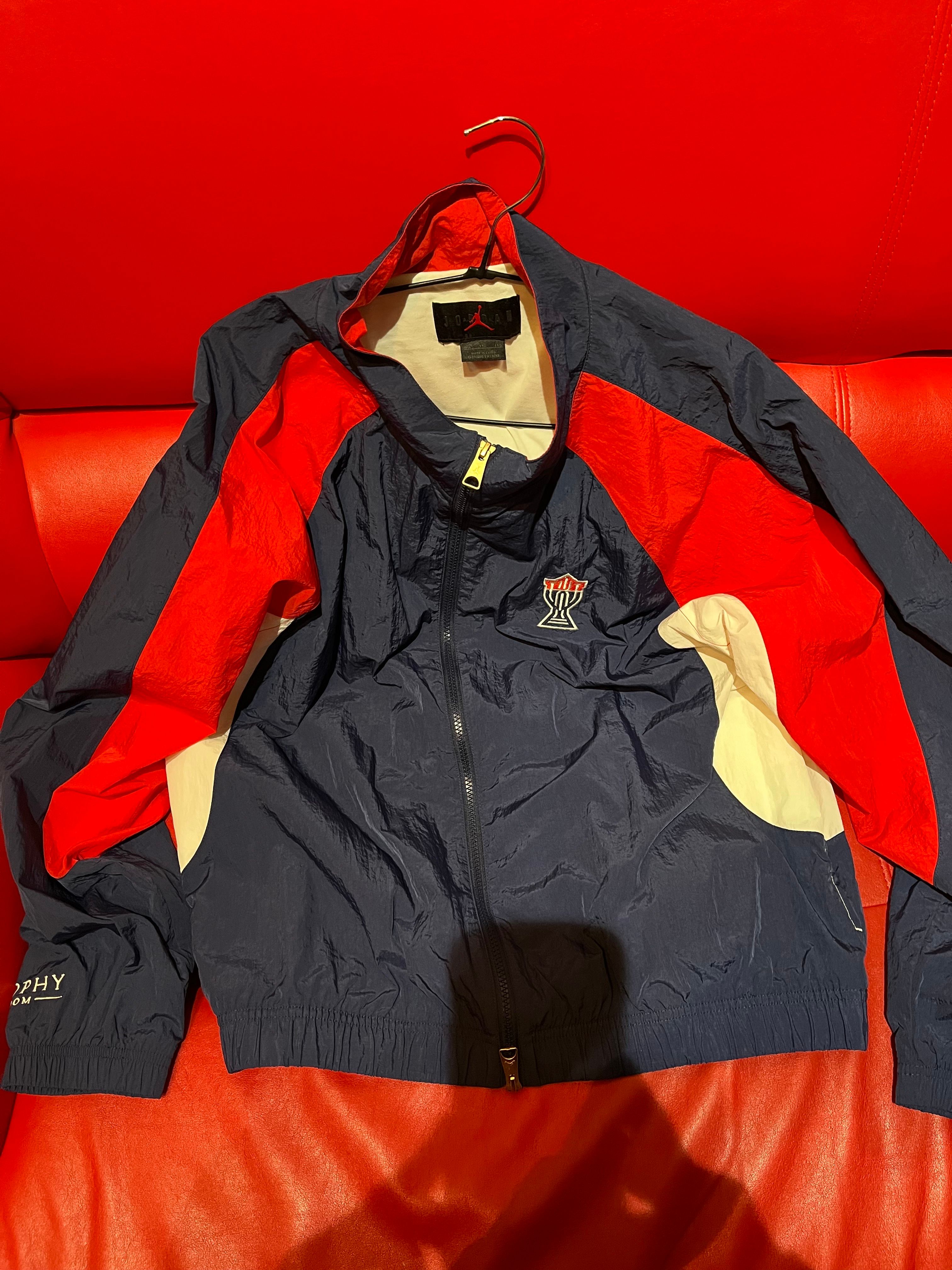 Jordan x Trophy Room Men's Woven Jacket "Navy"