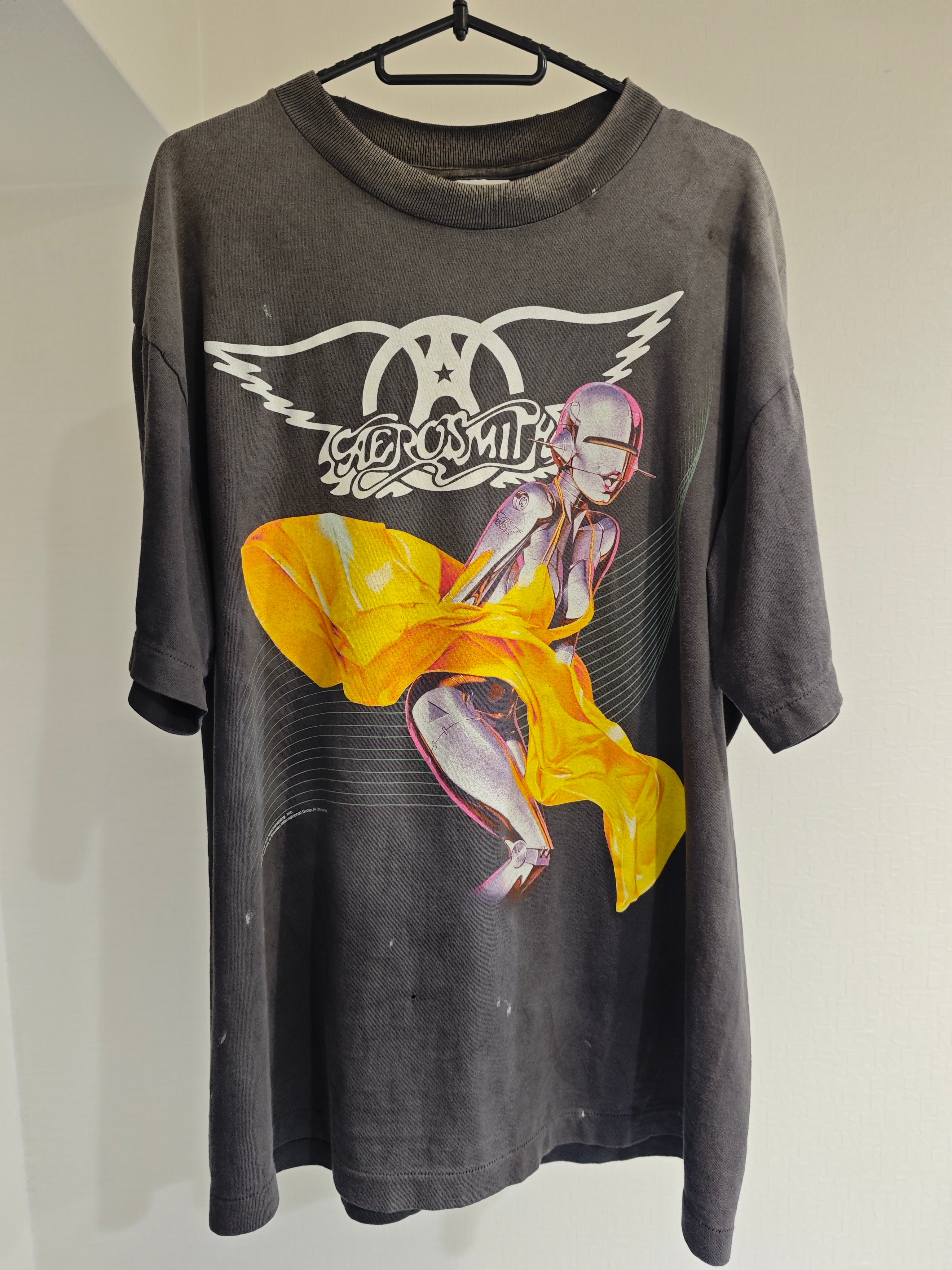 Saint Mxxxxxx x AEROSMITH AS SS T-Shirt "Black"
