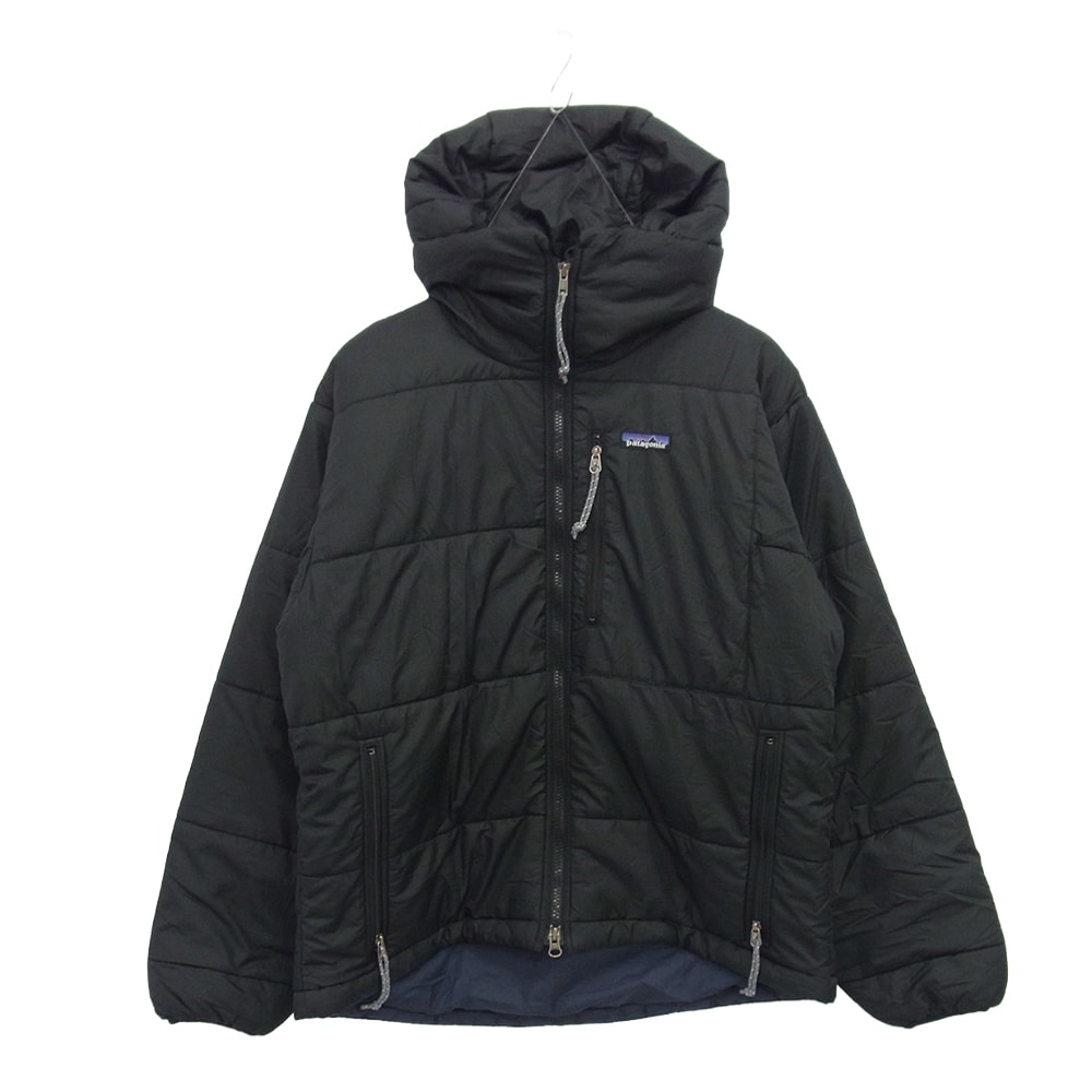 patagonia パタゴニア ジャケット 01AW 84098 01年製 BLACK × NAVY DAS PARKA ダス パーカー 中綿 ジャケット スタッフサック付属 ブラック系 S【中古】