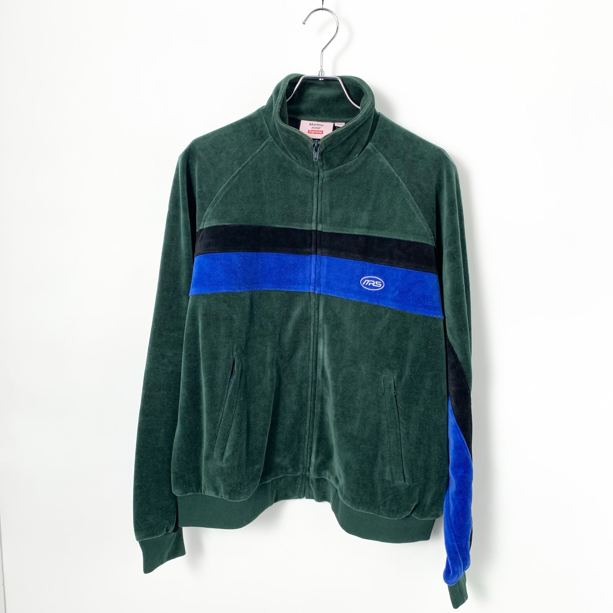 Supreme x Martine Rose Velour Track Jacket "Green"
