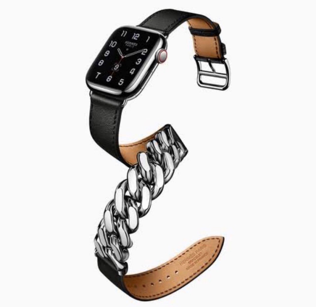 【希少】Apple Watch HERMES グルメット・メタル レザーバンド