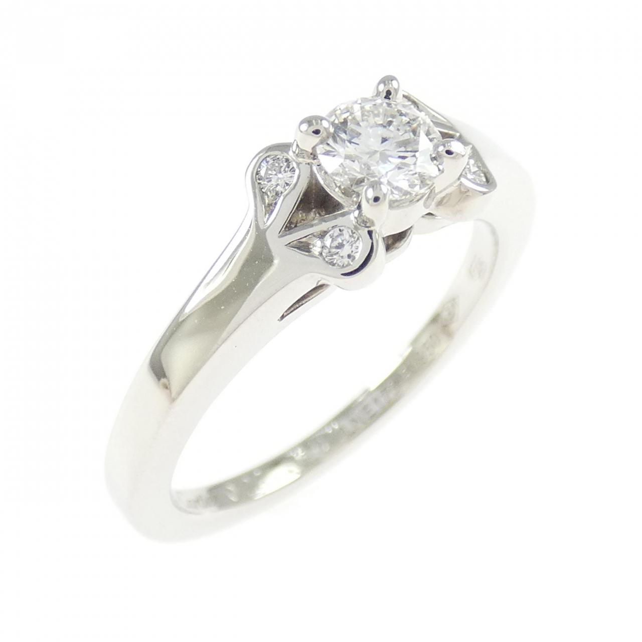 カルティエ バレリーナ リング 0.24CT D VVS2 3EXT