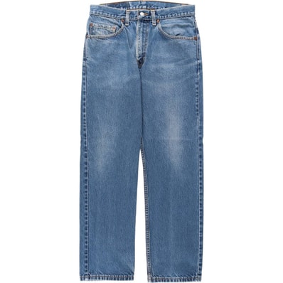 古着 00年代 リーバイス Levi's 505 REGULAR FIT STRAIGHT LEG テーパードデニムパンツ カナダ製 メンズw31相当/eaa663620