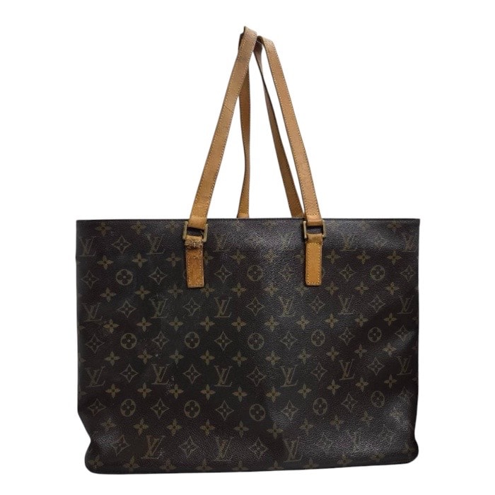 LOUIS VUITTON ルイヴィトン モノグラム ブラウン ゴールド金具 PVC レザー/ トートバッグ S1-00237 【中古】