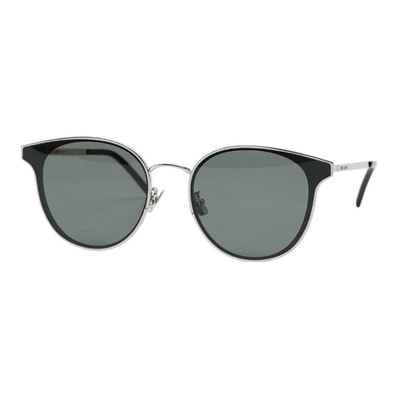 サンローラン ボストン フルリム サングラス SL271/K シルバー ブラック メタル メンズ SAINT LAURENT 中古