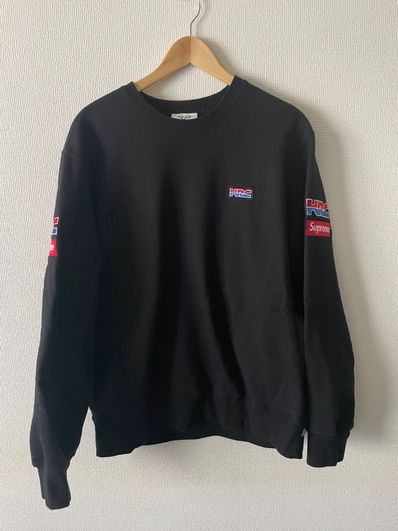 Supreme x Honda x Fox Racing Crewneck "Black"