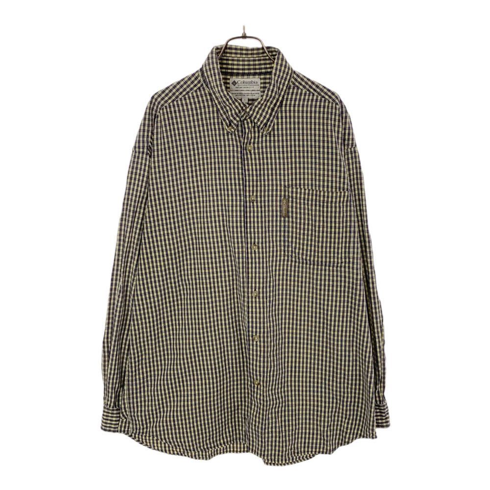 Columbia 長袖 ボタンダウンシャツ