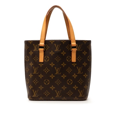 ルイ ヴィトン モノグラム ヴァヴァンPM ハンドバッグ トートバッグ M51172 ブラウン PVC レザー レディース LOUIS VUITTON 【中古】