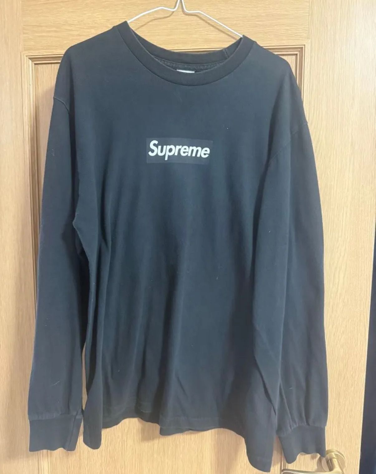 Supreme Box Logo L/S Tee "Black"
