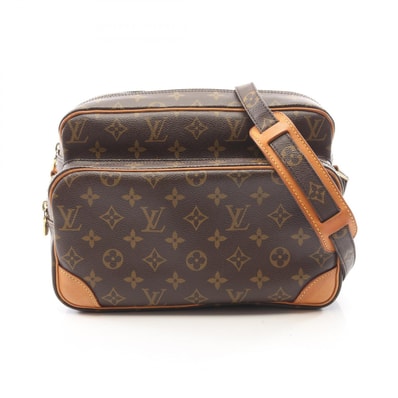 ルイ・ヴィトン LOUIS VUITTON ナイル モノグラム ショルダーバッグ バッグ PVCコーティングキャンバス レザー レディース ブラウン系 M45244 【中古】