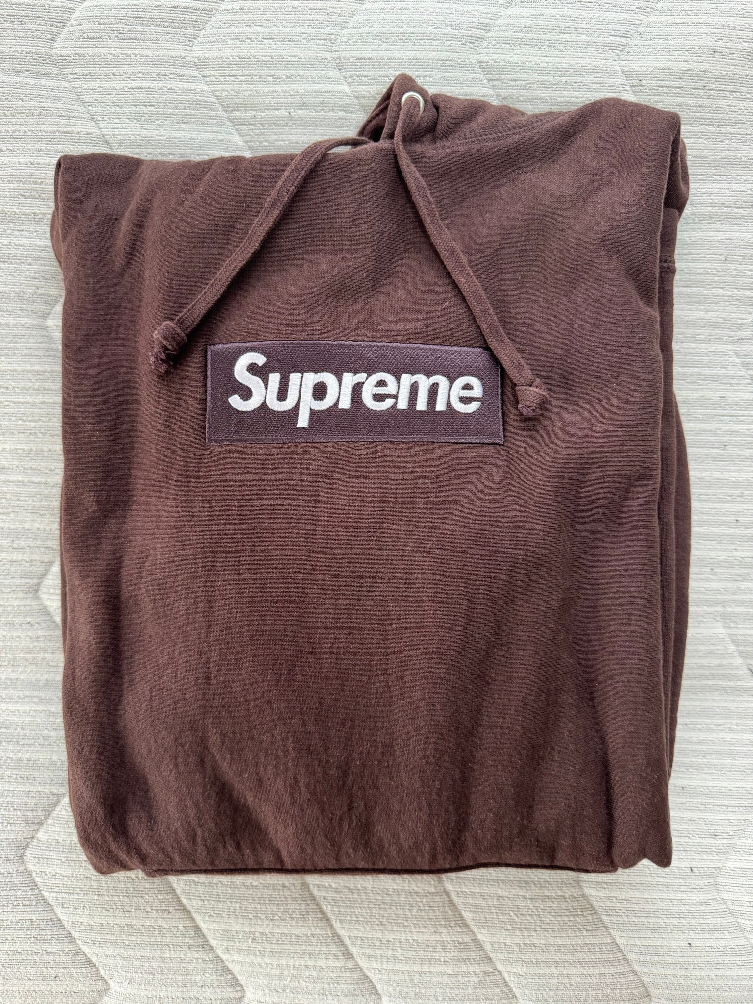 Supreme Box Logo Hooded Sweatshirt "Dark Brown" (21FW)
